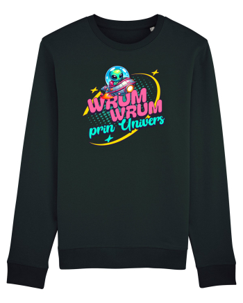 Extraterestru Alien- wrum wrum prin univers  Black
