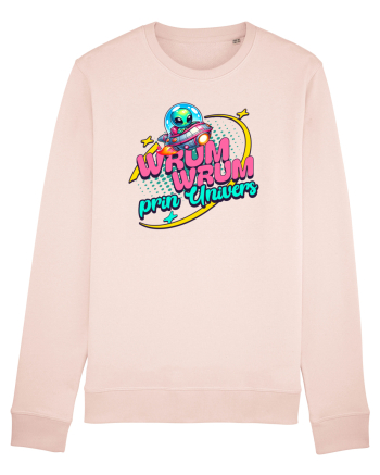 Extraterestru Alien- wrum wrum prin univers  Candy Pink