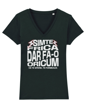 Motivational - Simte frica, ce te sperie, te formeaza Black