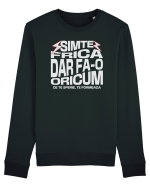 Motivational - Simte frica, ce te sperie, te formeaza Bluză mânecă lungă Unisex Rise