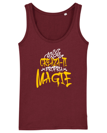 Motivational - Creaza-ti propria magie Burgundy