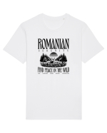 Romania Romanian Serenity - Find peace in the wild  Tricou mânecă scurtă Unisex Rocker