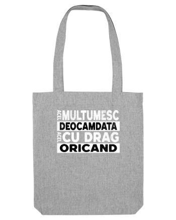 Mulțumesc Cu Drag Oricând  Heather Grey