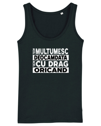 Mulțumesc Cu Drag Oricând  Black