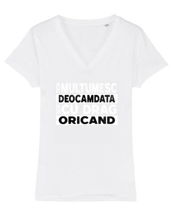 Mulțumesc Cu Drag Oricând  White