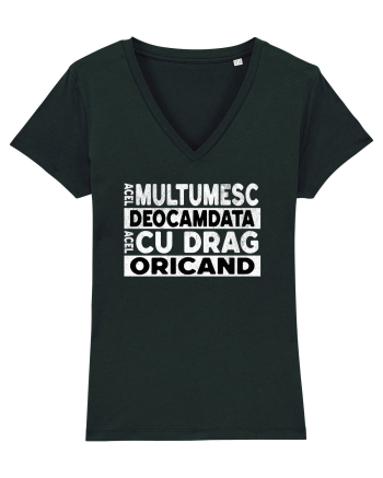 Mulțumesc Cu Drag Oricând  Black