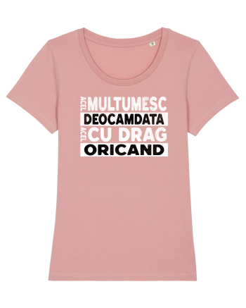 Mulțumesc Cu Drag Oricând  Canyon Pink