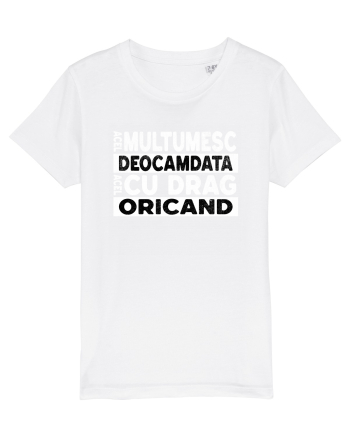 Mulțumesc Cu Drag Oricând  White