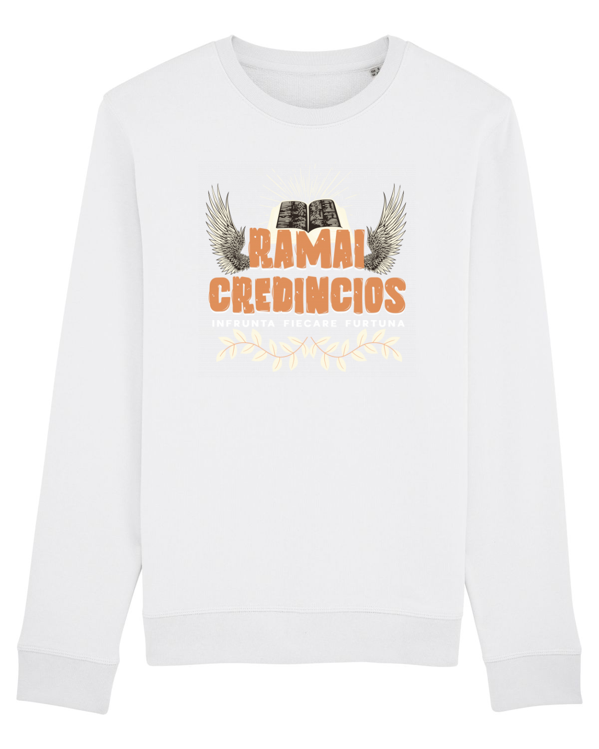 Bluză mânecă lungă Unisex Rise White