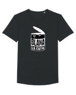 Blana la cutie Tricou mânecă scurtă guler larg Bărbat Skater
