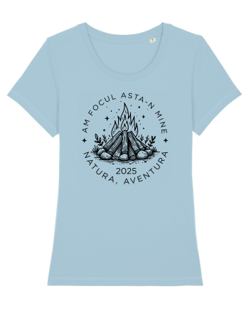 Camping - natura, aventura Sky Blue
