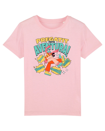 Pregătit pentru aventura - Râzi, iubește, dansează, traieste Cotton Pink
