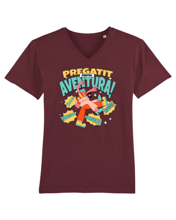Pregătit pentru aventura - Râzi, iubește, dansează, traieste Burgundy
