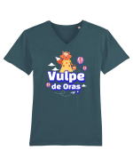 Vulpe de oras Tricou mânecă scurtă guler V Bărbat Presenter