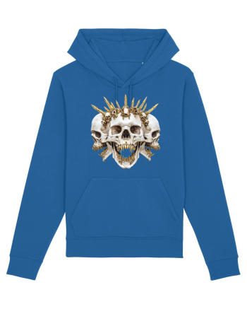 Triple skull Royal Blue