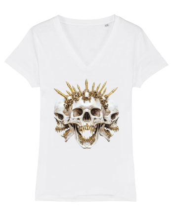 Triple skull White