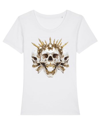 Triple skull White