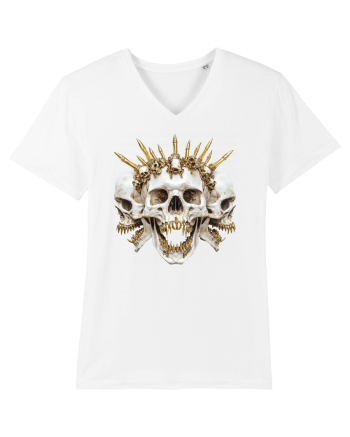 Triple skull White