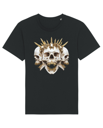 Triple skull Black