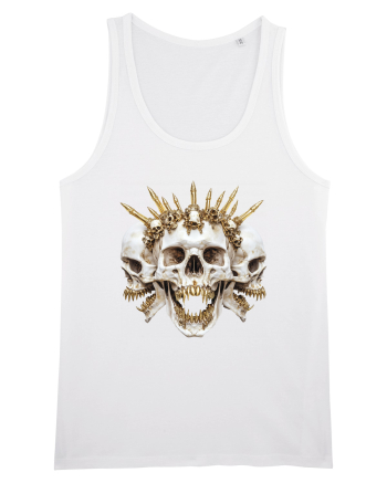Triple skull White