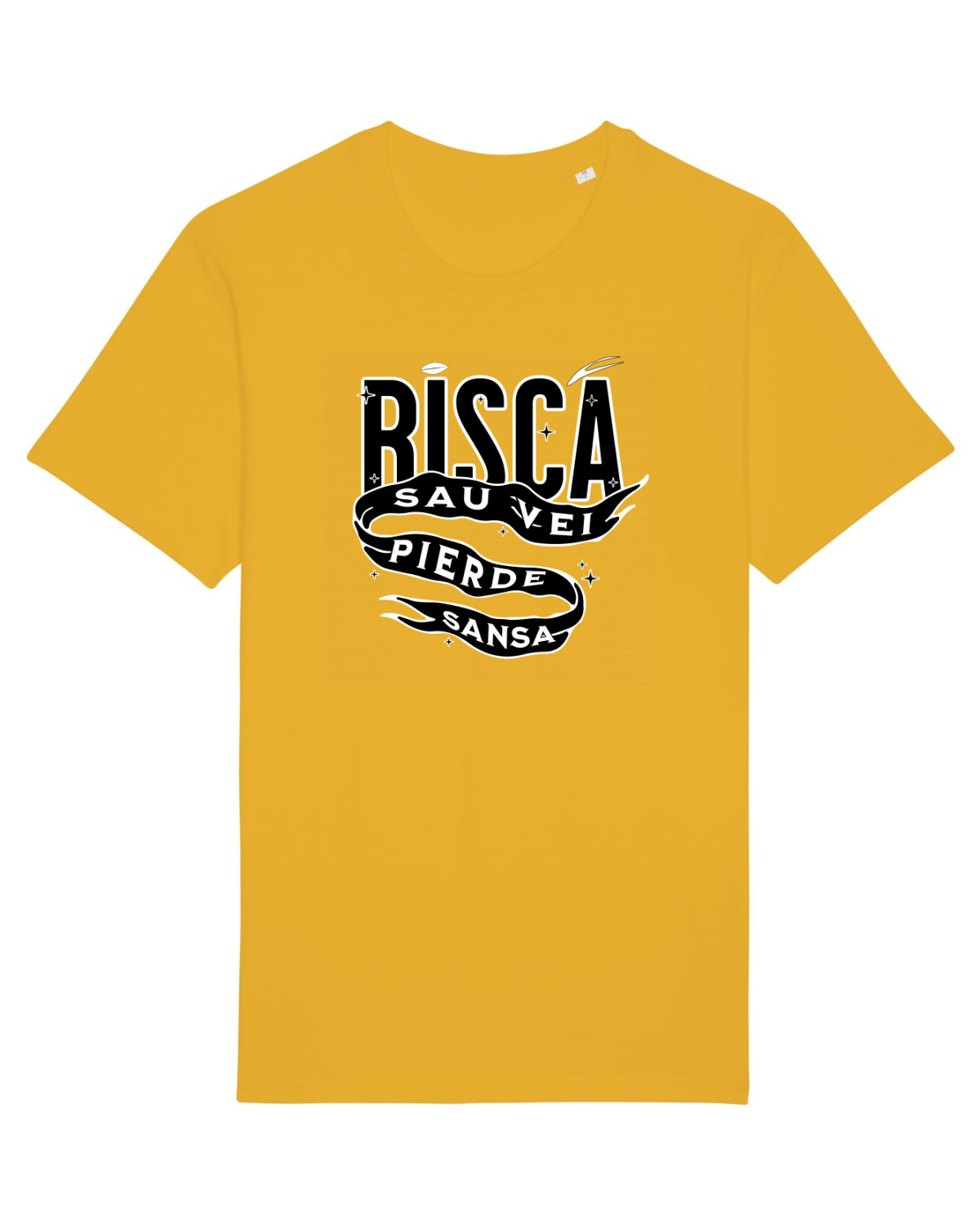 Tricou mânecă scurtă Unisex Rocker Spectra Yellow