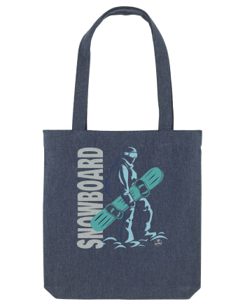 Snowboarder Midnight Blue