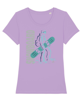 Snowboarder Lavender Dawn