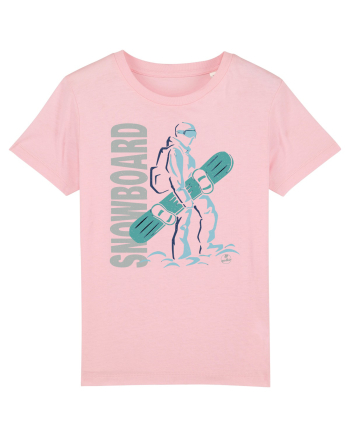 Snowboarder Cotton Pink