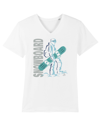 Snowboarder White
