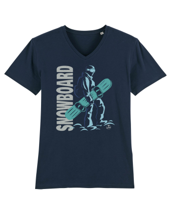 Snowboarder French Navy