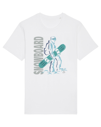 Snowboarder White