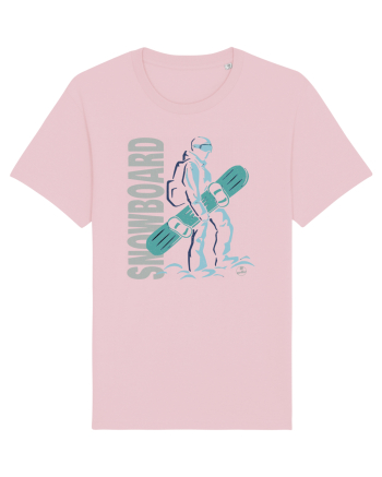 Snowboarder Cotton Pink