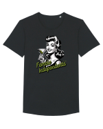 Femeie independenta  Tricou mânecă scurtă guler larg Bărbat Skater