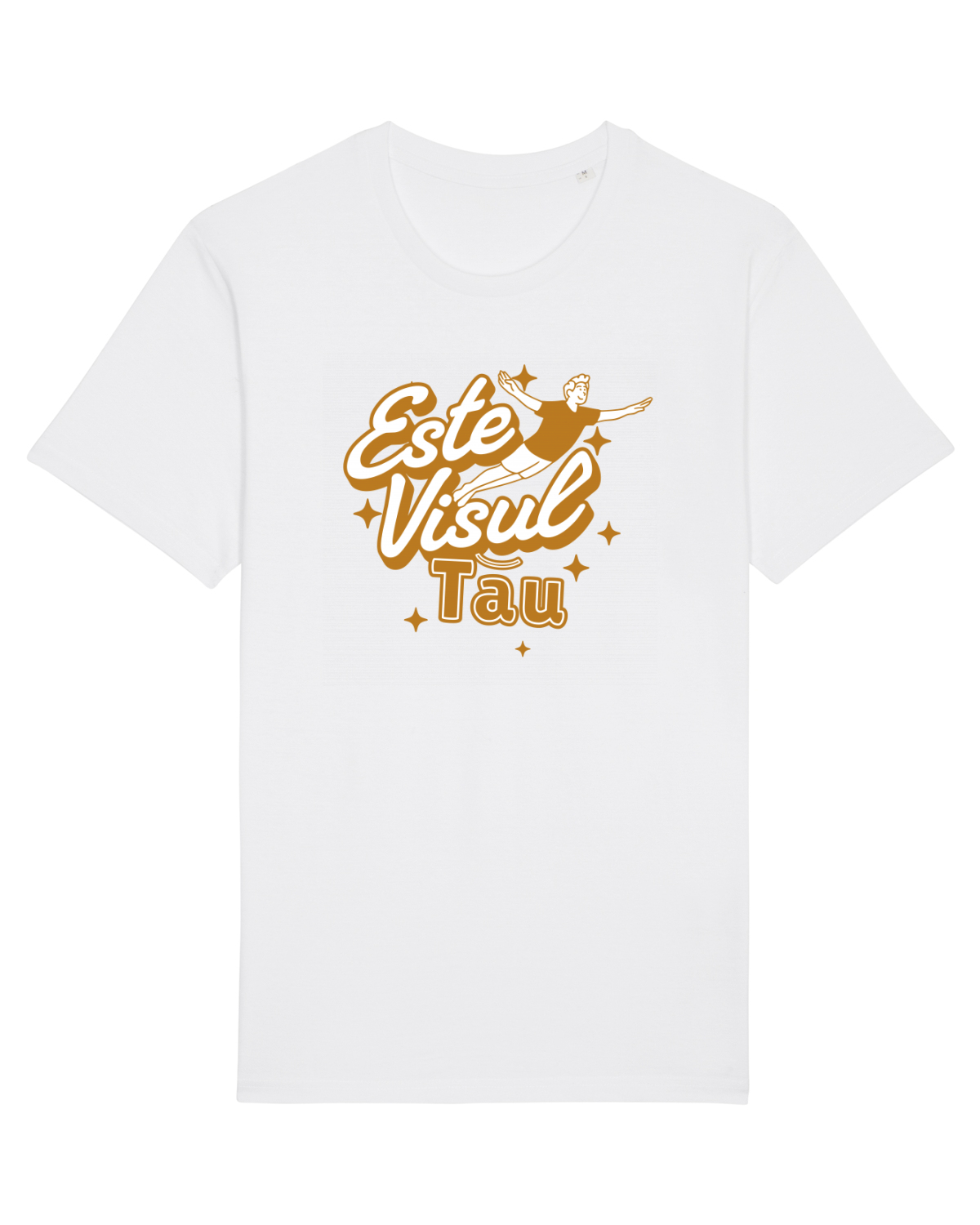 Tricou mânecă scurtă Unisex Rocker White