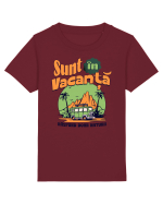 De concediu - Sunt in vacanta, răspund doar naturii Tricou mânecă scurtă  Copii Mini Creator