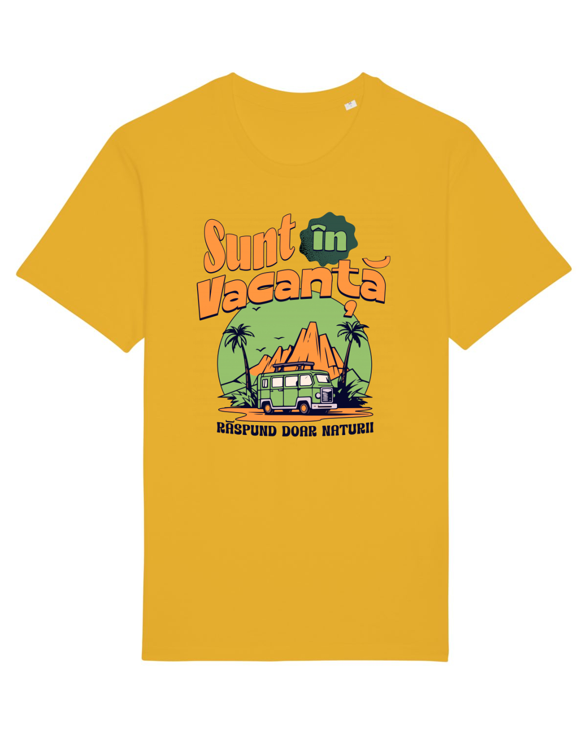 Tricou mânecă scurtă Unisex Rocker Spectra Yellow