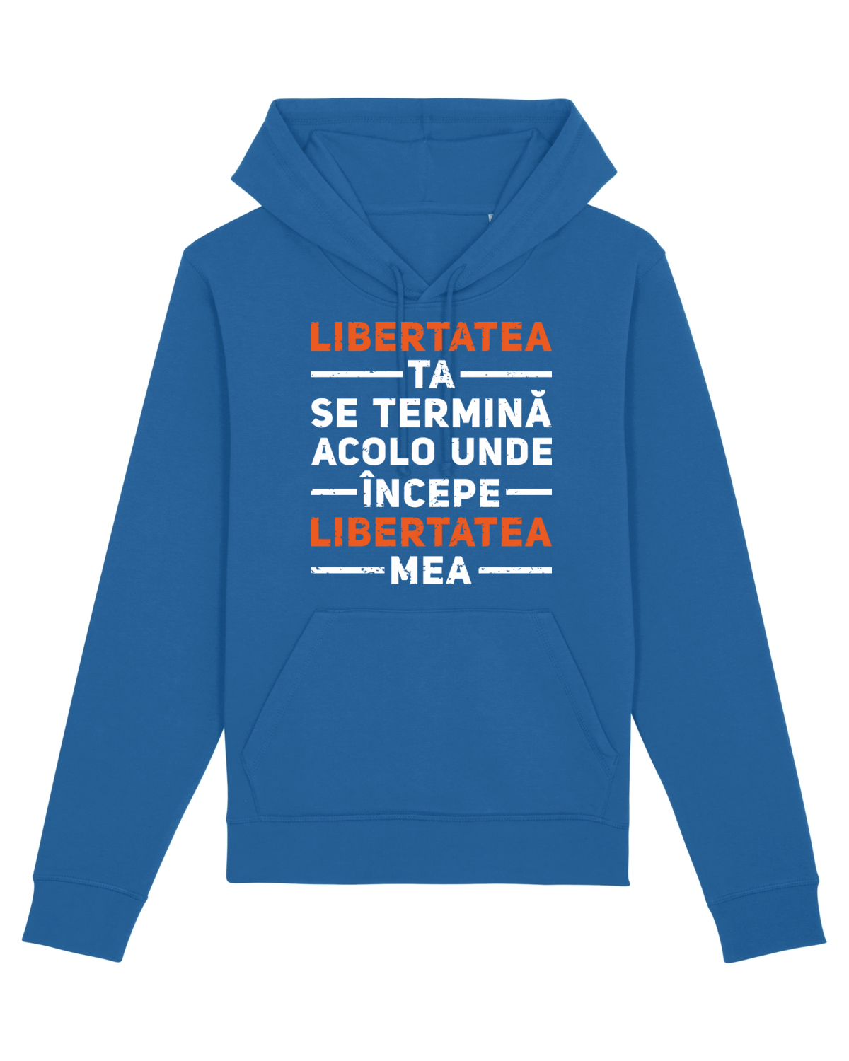 Hanorac Unisex Drummer Royal Blue