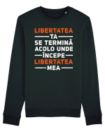 Libertatea ta Bluză mânecă lungă Unisex Rise