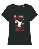 Dragobete - ursulețul meu, iubire Tricou mânecă scurtă guler larg fitted Damă Expresser