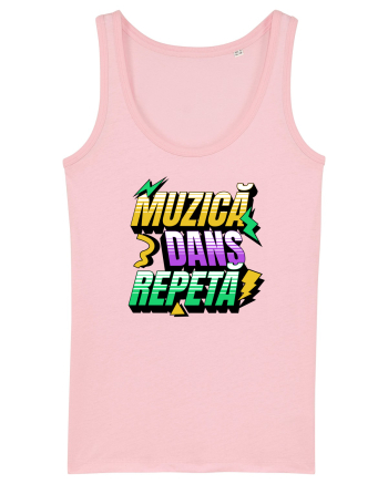 Retro- Muzica Dans Repeta Cotton Pink