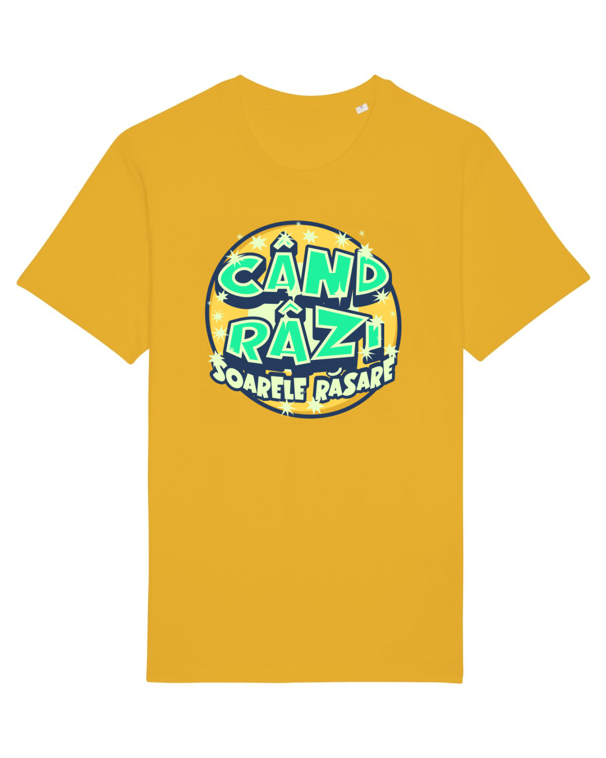 Tricou mânecă scurtă Unisex Rocker Spectra Yellow