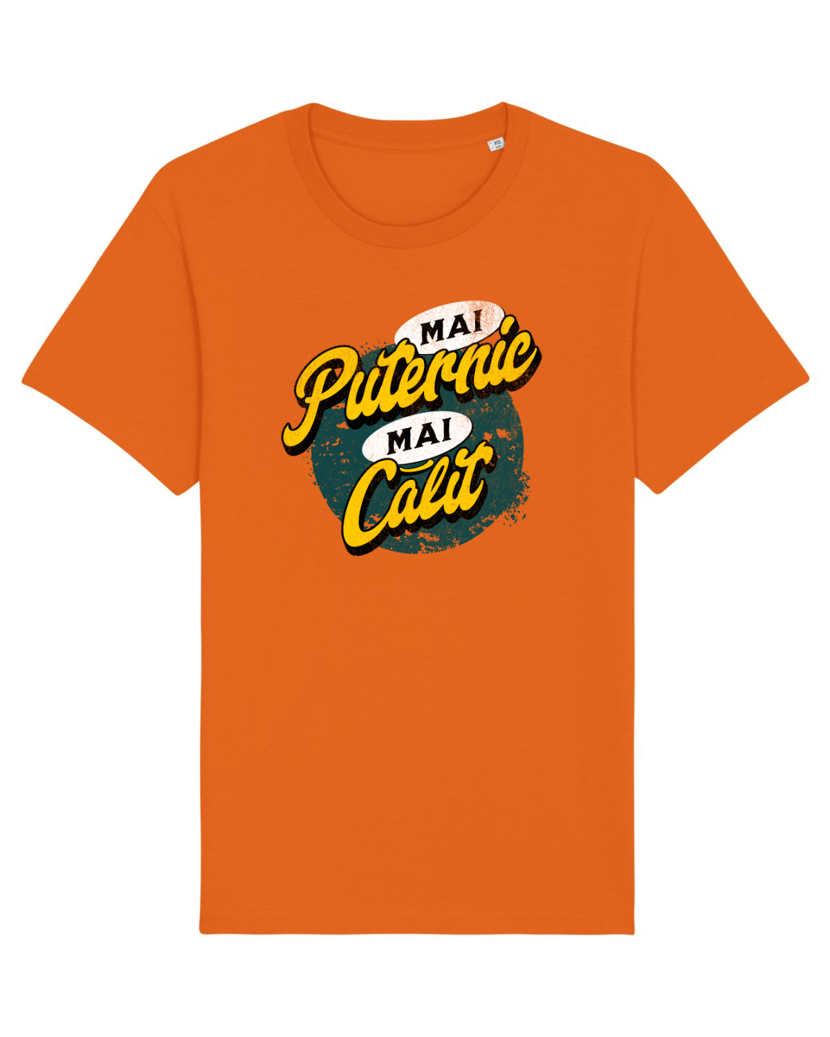 Tricou mânecă scurtă Unisex Rocker Bright Orange
