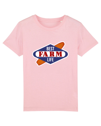 Farm Life Cotton Pink