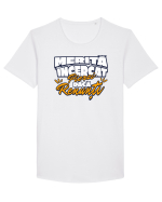 Motivational - merita incercat, pierzi daca renunti Tricou mânecă scurtă guler larg Bărbat Skater