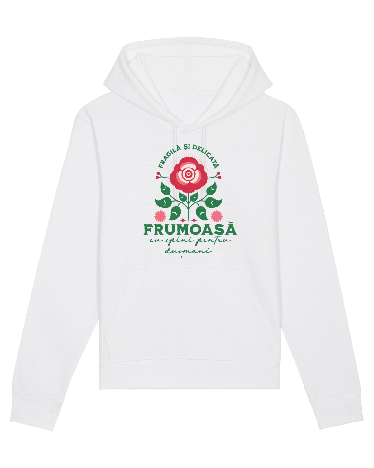 Hanorac Unisex Drummer White