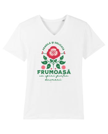 Femeia - fragilă și delicata, frumoasa, cu spini pentru dusmani White