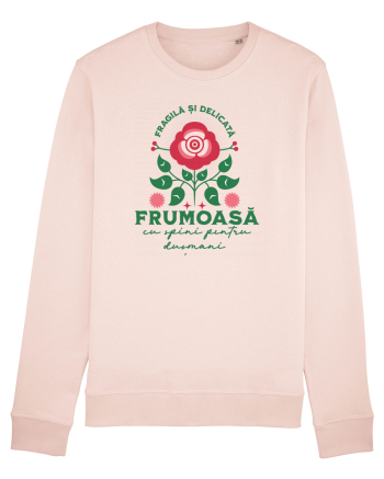 Femeia - fragilă și delicata, frumoasa, cu spini pentru dusmani Candy Pink