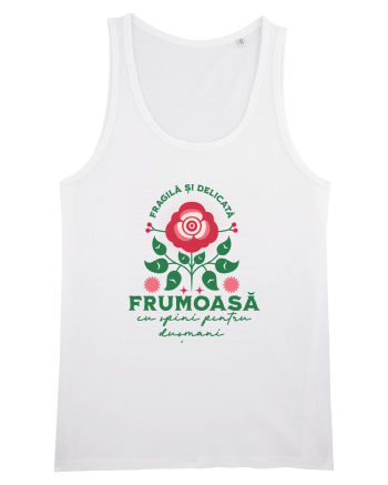 Femeia - fragilă și delicata, frumoasa, cu spini pentru dusmani White