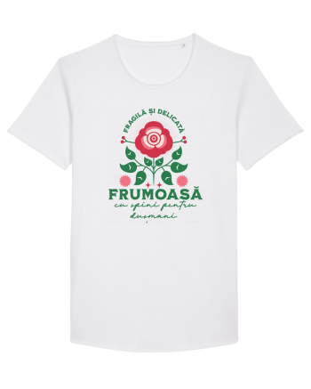 Femeia - fragilă și delicata, frumoasa, cu spini pentru dusmani White