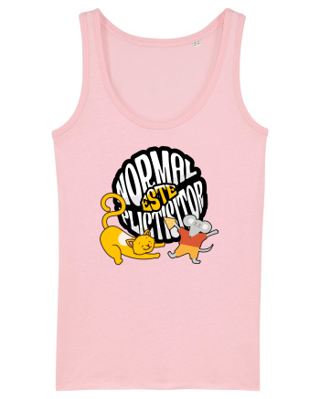 Cu pisici- normal este plictisitor  Cotton Pink